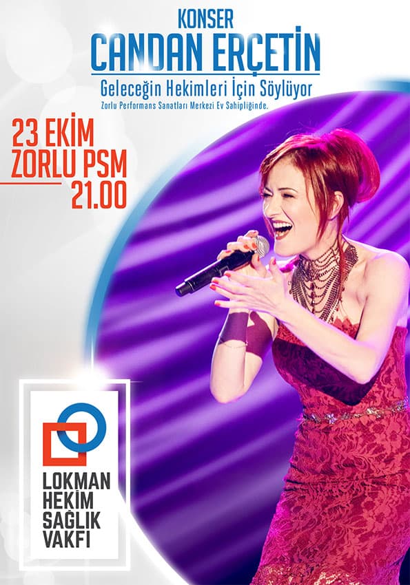 Candan Erçetin Concert in Support of Future Physicians